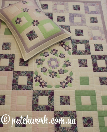 Patchwork bedspread "Tinkerbell"